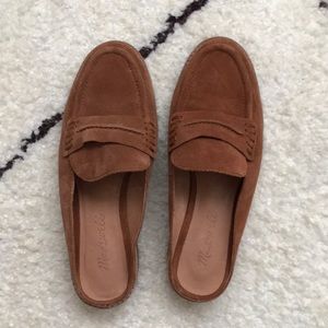 Madewell Brown Loafer/Mule Slides / Size 6